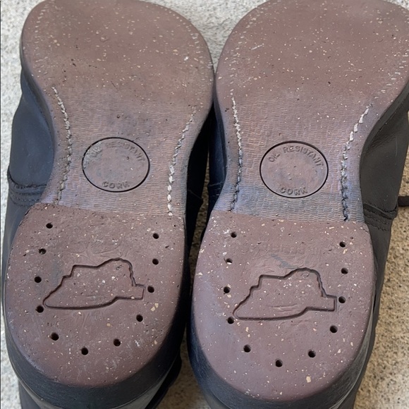 Black Leather Men's Boots - Picture 6 of 7